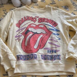 NWOT Rolling Stones sweatshirt size XS